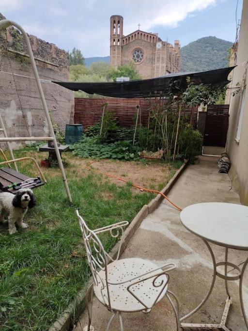Apartament Volca Aiguanegra Sant Joan les Fonts Exteriör bild