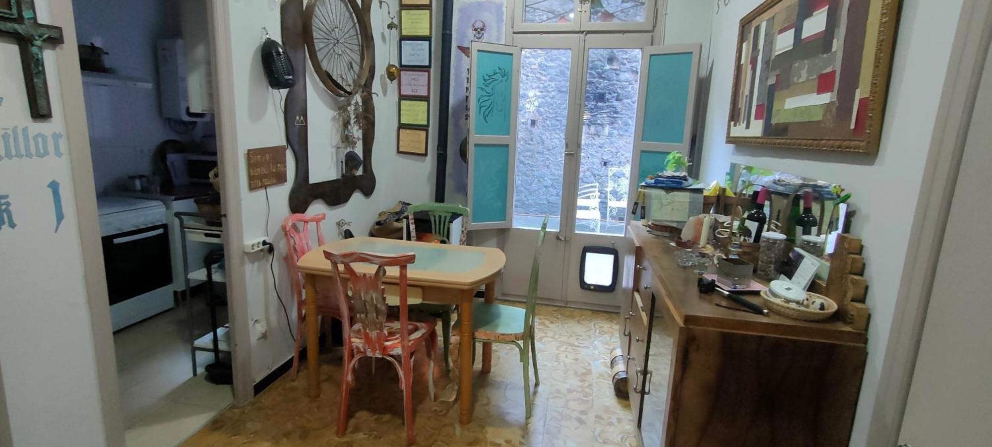 Apartament Volca Aiguanegra Sant Joan les Fonts Exteriör bild